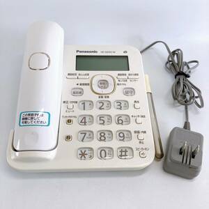 【ジャンク】Panasonic パナソニック デジタルコードレス電話機 VE-GD53-W 親機 電話機