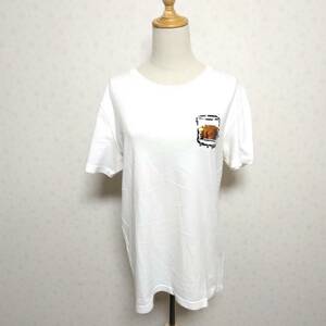 638 superior article Abercrombie & Fitch Abercrombie & Fitch T-shirt short sleeves M size white one Point fine quality american brand USED