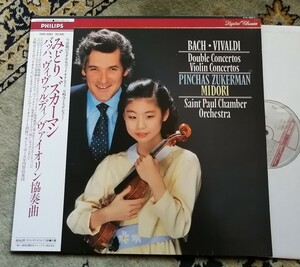  immediately LP*...../z car man [ orchid record ]ba is vi Val tiva Io Lynn concerto 25PC5283 ZUKERMAN MIDORI BACH VIVALDI VIOLIN