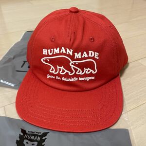 ヒューマンメイド　HUMAN MADE 5PANEL CAP シロクマキャップ　新品