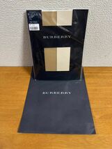 BURBERRY　バーバリー　パンスト　パンティストッキング　M〜L マチ付　マチ付き　ベージュ　透明感　ネーム付　福助_画像2