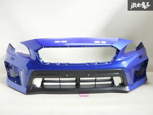 スバル 純正 VAB WRX STi 後期 フロント バンパー フェース K7X ブルーパール 57704VA050 即納