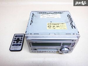 carrozzeria カロッツェリア CD MD デッキ プレイヤー オーディオ AM FM ラジオ 2DIN FH-P005MD 即納 ジャンク