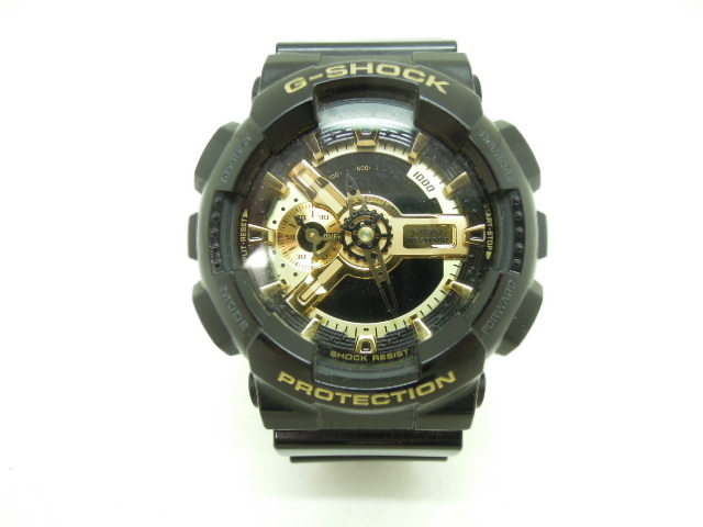 カシオ G-SHOCK ホワイト ゴールド GA-110LD 5146-