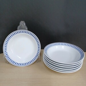 石73)ノリタケ プリマデュラ Primadura Noritake 皿 まとめて7枚 プレート　浅皿　スープ皿　洋食器　レストラン　ホテル　業務用　231003