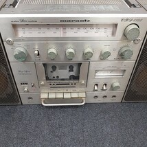 昭和レトロ マランツ marantz　ラジカセ　CRS-6800 zejだ_画像2