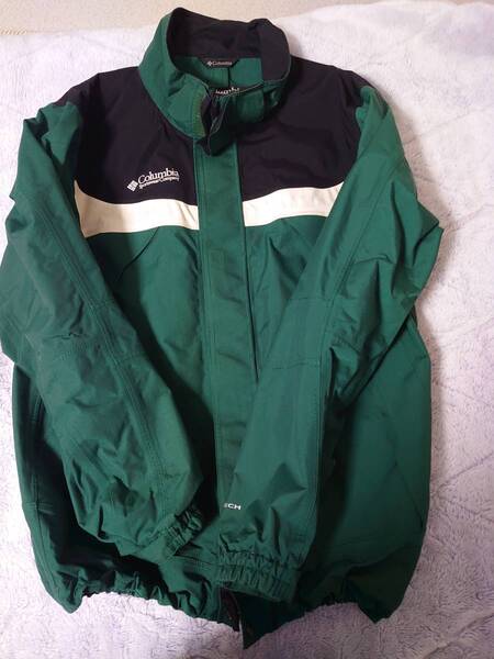コロンビア アウター columbia 緑 グリーン スキー スノボー ウェアー ヴィンテージ 古着