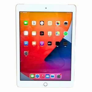 SIMフリー Apple iPad 第6世代 Wi-Fi+Cellularモデル ローズゴールド 32GB MRM02J/A docomo 〇判定 【美品】 U2310K242