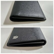 Dunhill ダンヒル ロゴ 二つ折り 長財布 レザー メンズ ブラック 箱付き 美品 I2310K318_画像5