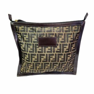 FENDI フェンディ ズッカ柄 セカンドバッグ クラッチバッグ ナイロンキャンバス 本体のみ 美品 I2310K196