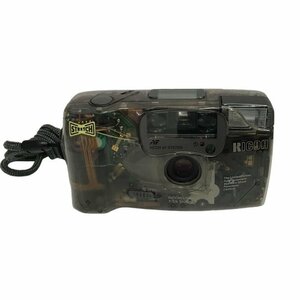 Ricoh リコー FF-9SD Limited 中古 現状販売 スケルトン コンパクト フィルムカメラ ケース付 I2310K497