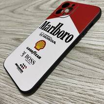マールボロ マクラーレン ホンダ iPhone 12 Pro Max ケース F1 McLaren Honda マルボロ アイルトン・セナ スマホ_画像2
