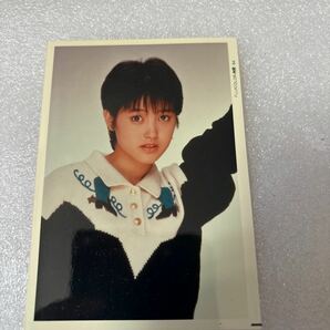 □荻野目洋子 生写真 E判サイズ フジカラー1984年の画像1