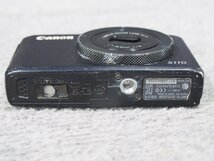 Canon PowerShot S110 コンパクトデジタルカメラ 動作品 中古 液晶割難有 B50165_画像6