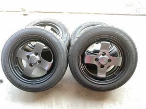 共豊　CDR 6.5J-14 +43 アドバンネオバ175/60R14 4本セット