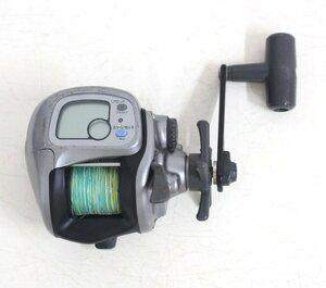 js65■Daiwa◆船用リール◆タナセンサーS 300DX◆液晶表示OK◆通電確認のみ◆ダイワ◆TANA SENSOR-S◆釣具