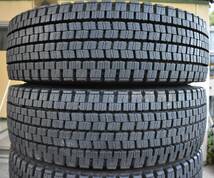 送料無料 245-80R17.5 DUNLOP スチールホイール付き DMEG 17.5×6.75 135 9TC 6穴 両面塗り直し _画像6