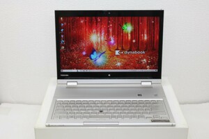 13.3型2560x1440 タッチパネル 高画質・高音質 東芝 Toshiba dynabook KIRA L93 Corei7-2.4GHz 8GB SSD-512GB Win10 無線