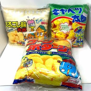 やおきん スナック クッション コーンポタージュ キャベツ太郎 もろこし輪太郎