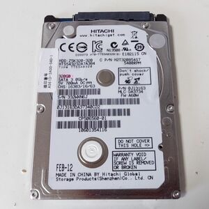 2.5 SATA HDD 320GB 日立 HITACHI