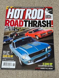 洋書 hot rod 2008年　6月号 アメ車 ホットロッド ラットロッド ローライダー レッドスレッド マガジン アメリカン V8エンジン