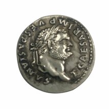 レプリカ ウェスパシアヌス 大鷲 古代ローマ 銀貨 硬貨 コイン アンティーク キーホルダーペンダントお守りなどに RM31_画像1