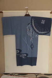 * gentleman * join. long kimono-like garment * silk * height 167cm front after person .! 231026