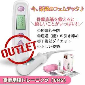 【アウトレット】フェムテック 家庭用膣トレーニング 骨盤底筋トレーニング 尿漏れ予防 膣ケア 膣トレ 産後トレーニング(日本語説明書付)