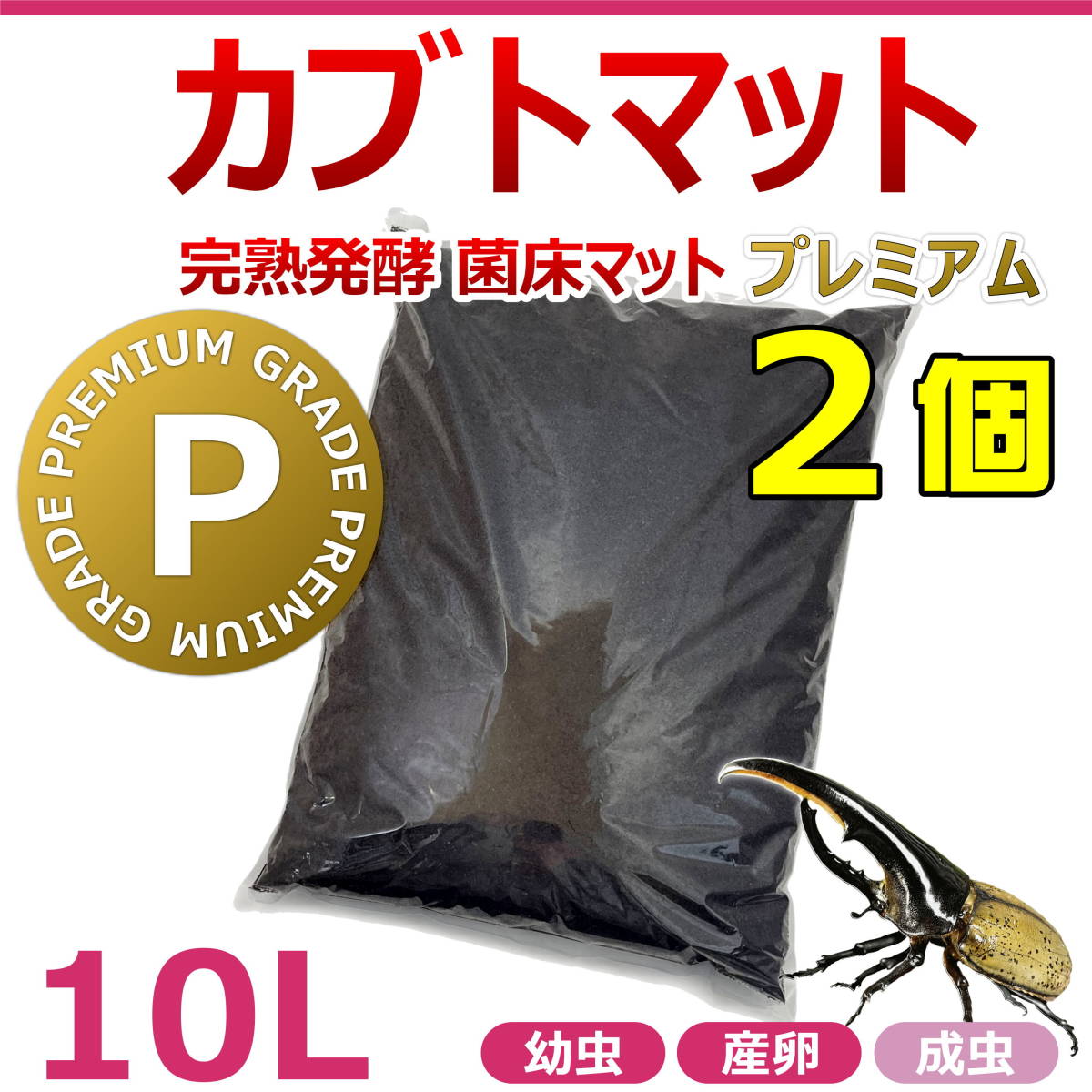 外国産カブトムシの値段と価格推移は？｜件の売買データから外国産