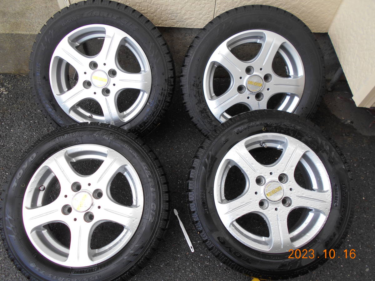 2023年最新】ヤフオク! -155 65r13 スタッドレス ホイール セットの