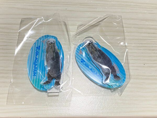 鳥羽水族館限定　ラッコのキラメイ　パネルスタンドガチャガチャ