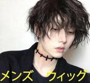 男性ウィッグ・メンズウィッグ・メンズファッション　カツラ　wig