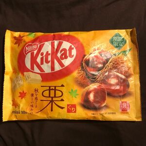 期間限定　Nestle KitKat キットカット　栗　ネスレ日本秋を感じる優しい味わい 