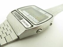SEIKO セイコー　メンズ腕時計　デジタル　A158-5070　お洒落な　シルバーカラー　E17_画像5