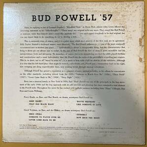 SALE 10H ジャズ 国内盤 MONO バド・パウエル / Bud Powell '57 Verve UMV2571 ヴァーヴ LP レコード アナログ盤の画像2