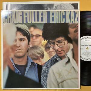 10H US盤 非売品 Promo クレイグ・フラー エリック・カズ / Craig Fuller Eric Kaz JC35324 LP レコード アナログ盤