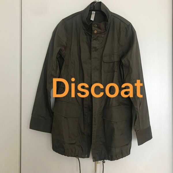 【タグ付き新品、未使用】Discort 薄手モッズコート　レディースコート　春コート