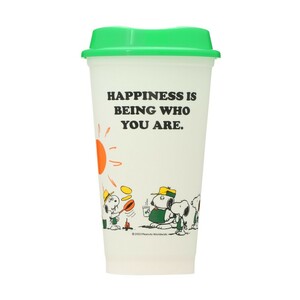 スターバックス　スヌーピー　リユーザブルカップ オフホワイト PEANUTS Snoopy Brothers 473ml