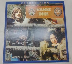 LP carole king welcome home　キャロル・キング　ウェルカム・ホーム　レコード　●H3001