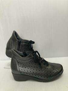 *. bargain! woman leather casual Princess yukiPY5118 black meta23.0. width EEE made in Japan inside side . fastener attaching ... put on footwear easy 