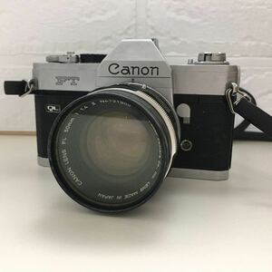 CANON キャノン FT QL フィルムカメラ レンズ CANON LENS FL 50mm 1:1.4 ブラック シルバー 