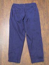 Kolor　BEACON　綿パンツ　サイズ1　青紫系　くるぶし丈　14WBM-P09136_画像5