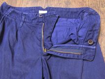 Kolor　BEACON　綿パンツ　サイズ1　青紫系　くるぶし丈　14WBM-P09136_画像2