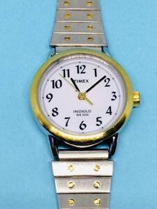 (Z13)USA(*'v')TIMEX* Timex *INDIGLO( батарейка заменена )S&G* дамский наручные часы USED( стоимость доставки единый по всей стране 185 иен ) замечательный часы..