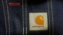 【Carhartt】 BIB OVERALL カーハート　オーバーオール　30W x 32L color：blue rigid/サイズ30 新品 タグ付 CARHARTT _画像2