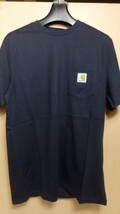 新品 タグ付 CARHARTT WIP S/S POCKET T-SHIRT 半袖Tシャツ/カーハートウィップ ポケット Tシャツ /IO22091/Dark Navy/Sサイズ_画像5