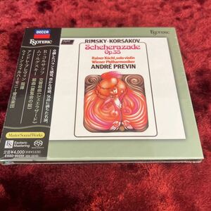 ☆ESOTERIC SACD 正規品 ESSD-90259 R=コルサルコフ シェエラザード ムソルグスキー 展覧会の絵 プレヴィン VPO エソテリック