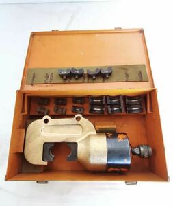 動作確認済み中古品 大亜工業 油圧分離T型圧縮工具 DTR-2 油圧工具 圧着工具(1)