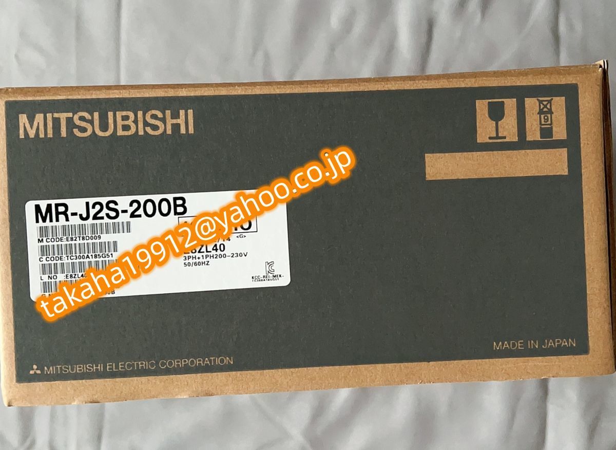 新品】 MITSUBISHI 三菱電機 MR-J2S-200B-QR141U633 シーケンサ ◇6