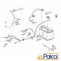 ベンツ バッテリーケーブル マイナス | ミディアムクラス/W123 S123 C123 | Eクラス|W124/400E 500E E400 E500 | 純正 | 1265400531_画像2